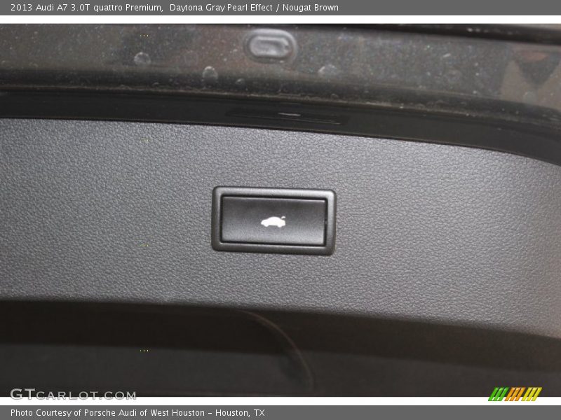 Daytona Gray Pearl Effect / Nougat Brown 2013 Audi A7 3.0T quattro Premium