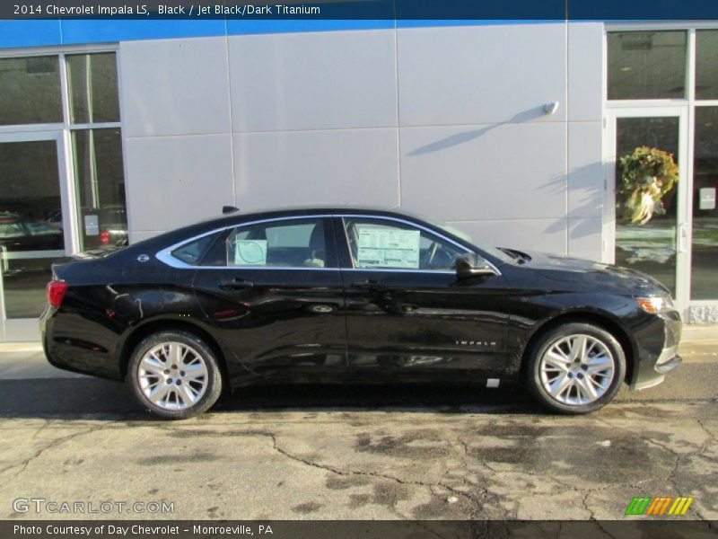 Black / Jet Black/Dark Titanium 2014 Chevrolet Impala LS