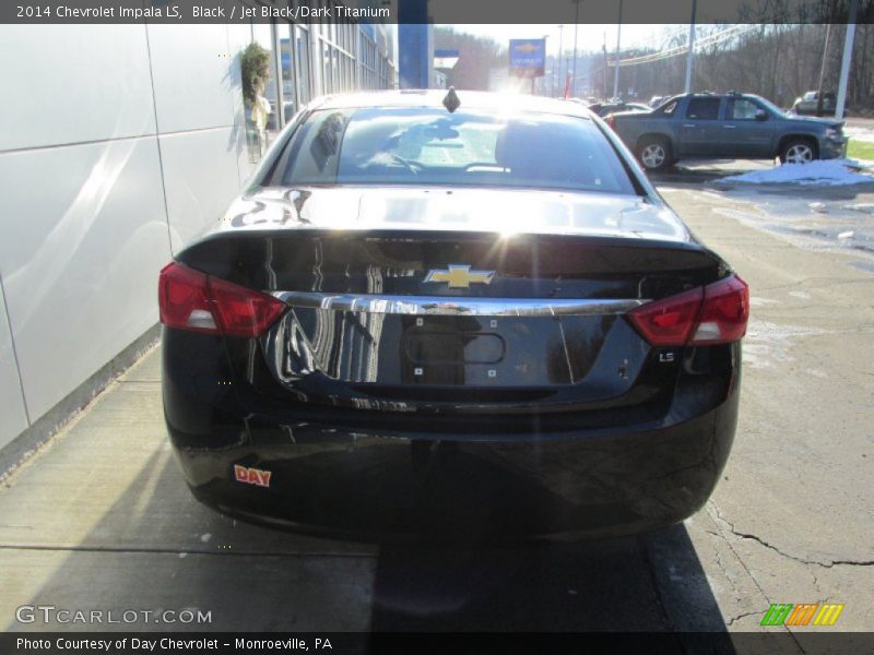 Black / Jet Black/Dark Titanium 2014 Chevrolet Impala LS