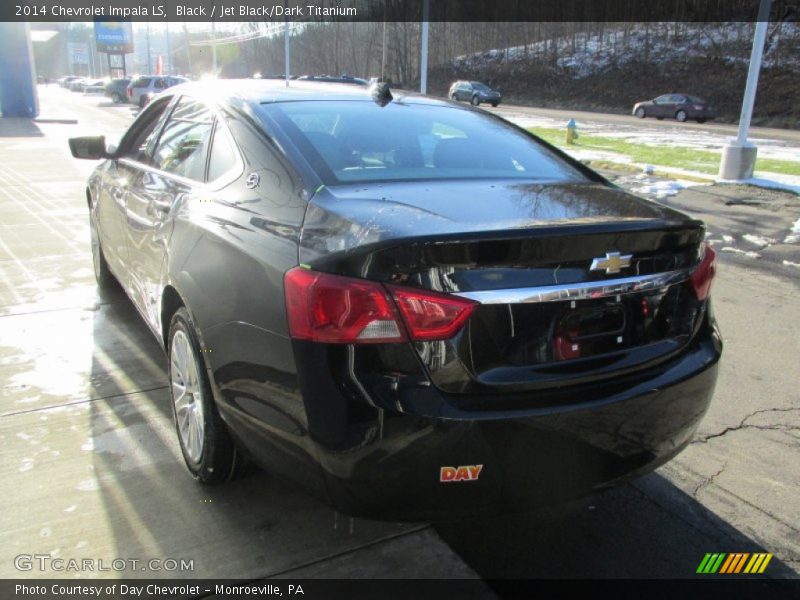 Black / Jet Black/Dark Titanium 2014 Chevrolet Impala LS