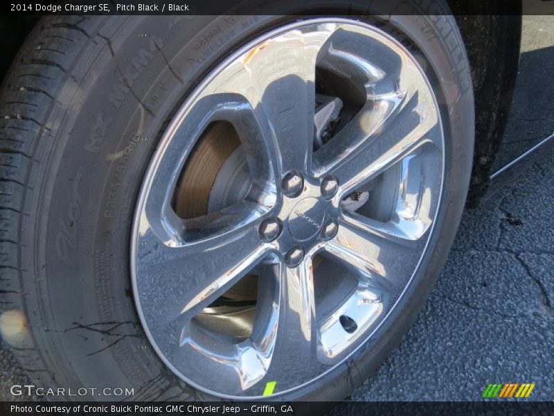 Pitch Black / Black 2014 Dodge Charger SE