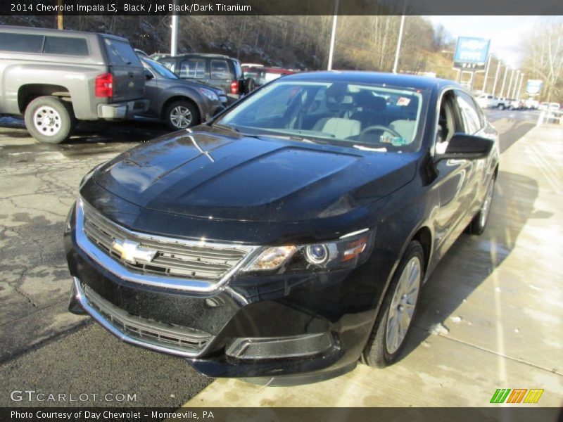 Black / Jet Black/Dark Titanium 2014 Chevrolet Impala LS