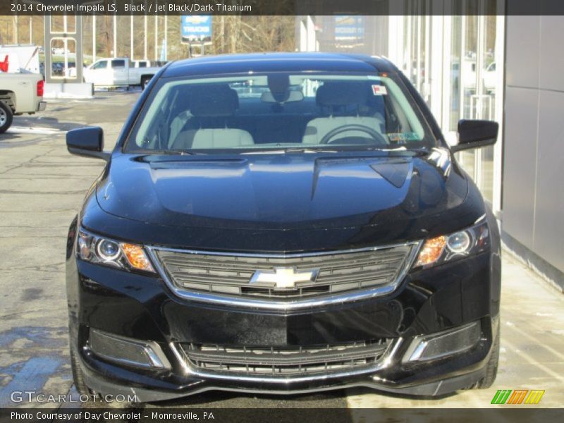Black / Jet Black/Dark Titanium 2014 Chevrolet Impala LS