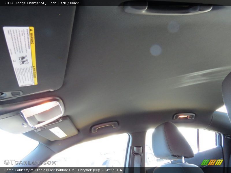 Pitch Black / Black 2014 Dodge Charger SE