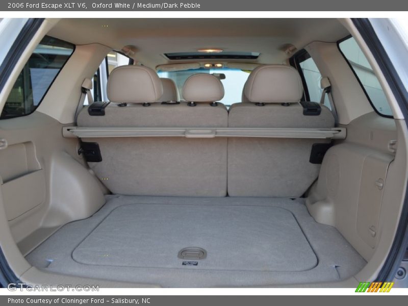 Oxford White / Medium/Dark Pebble 2006 Ford Escape XLT V6