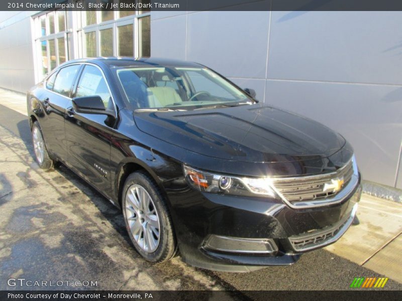 Black / Jet Black/Dark Titanium 2014 Chevrolet Impala LS