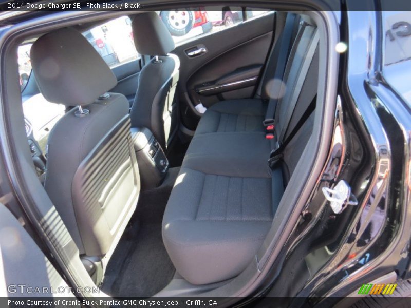 Pitch Black / Black 2014 Dodge Charger SE
