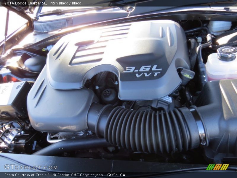 Pitch Black / Black 2014 Dodge Charger SE