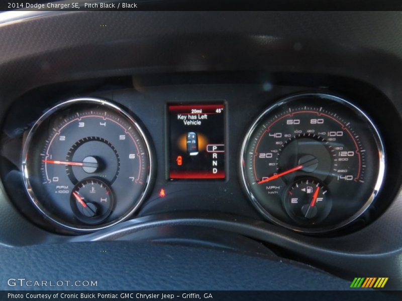 Pitch Black / Black 2014 Dodge Charger SE