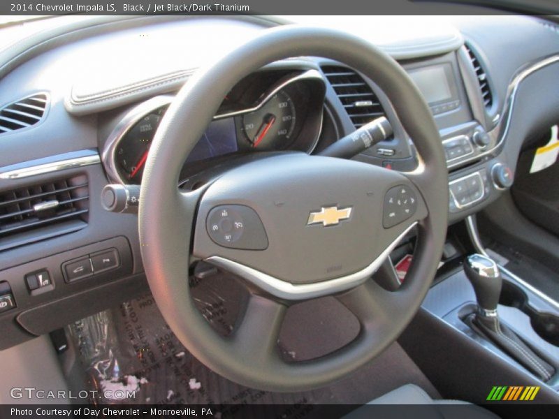 Black / Jet Black/Dark Titanium 2014 Chevrolet Impala LS