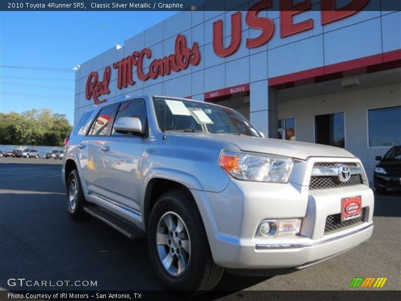 Classic Silver Metallic / Graphite 2010 Toyota 4Runner SR5