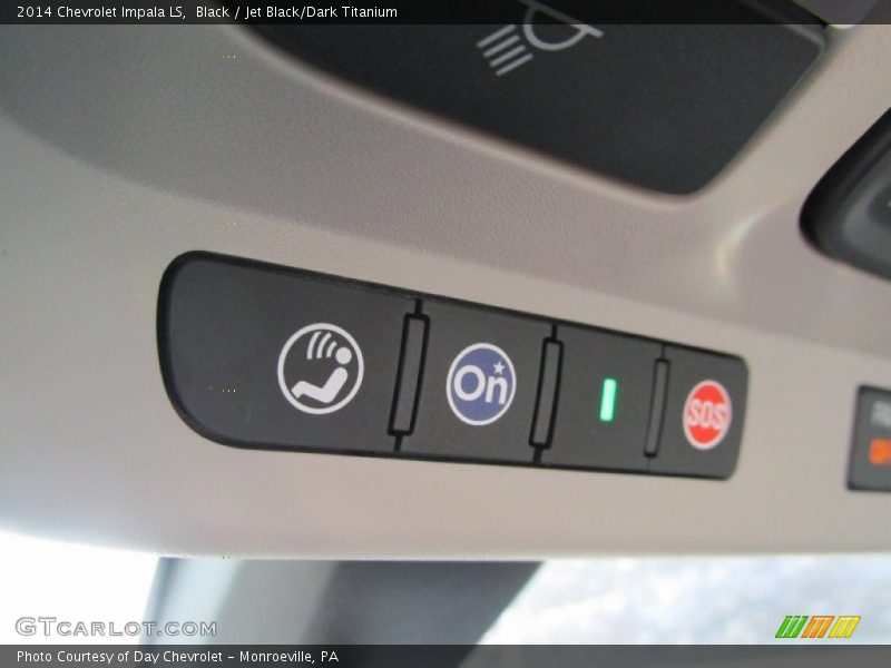 Black / Jet Black/Dark Titanium 2014 Chevrolet Impala LS