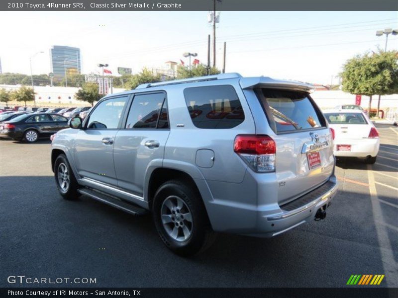 Classic Silver Metallic / Graphite 2010 Toyota 4Runner SR5