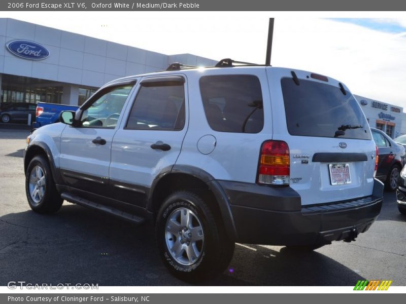 Oxford White / Medium/Dark Pebble 2006 Ford Escape XLT V6