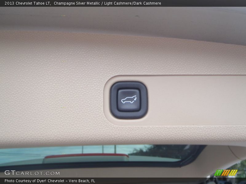 Champagne Silver Metallic / Light Cashmere/Dark Cashmere 2013 Chevrolet Tahoe LT