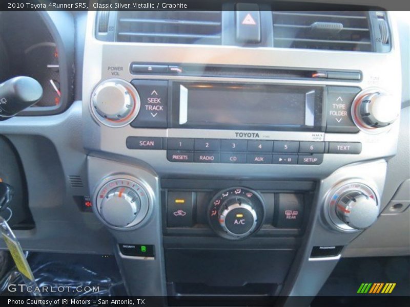 Classic Silver Metallic / Graphite 2010 Toyota 4Runner SR5