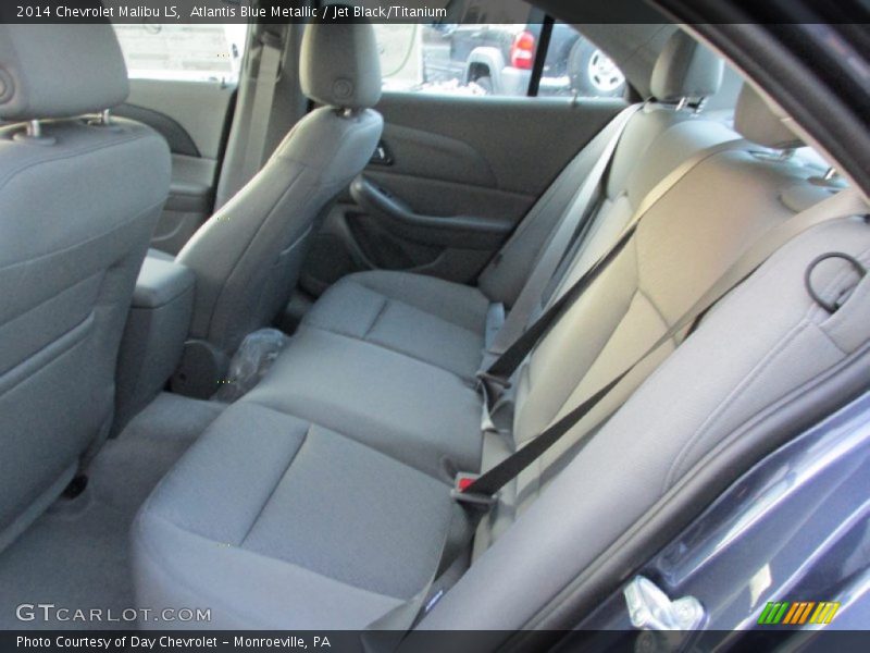Atlantis Blue Metallic / Jet Black/Titanium 2014 Chevrolet Malibu LS