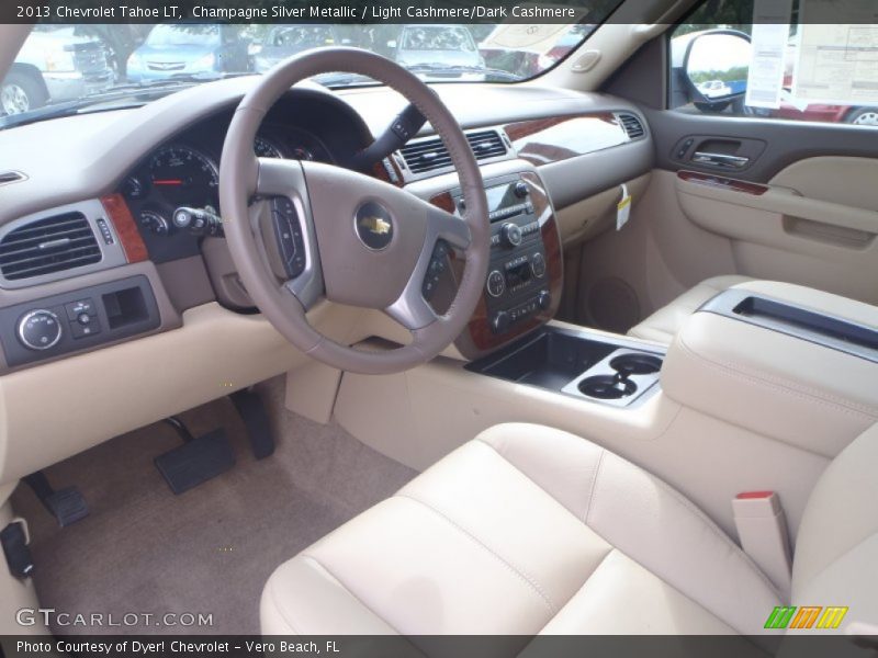 Light Cashmere/Dark Cashmere Interior - 2013 Tahoe LT 