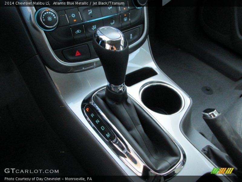Atlantis Blue Metallic / Jet Black/Titanium 2014 Chevrolet Malibu LS