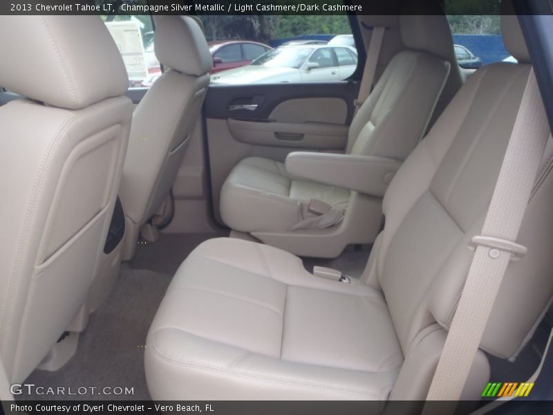 Rear Seat of 2013 Tahoe LT