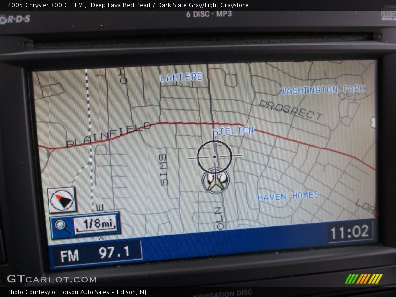 Navigation of 2005 300 C HEMI