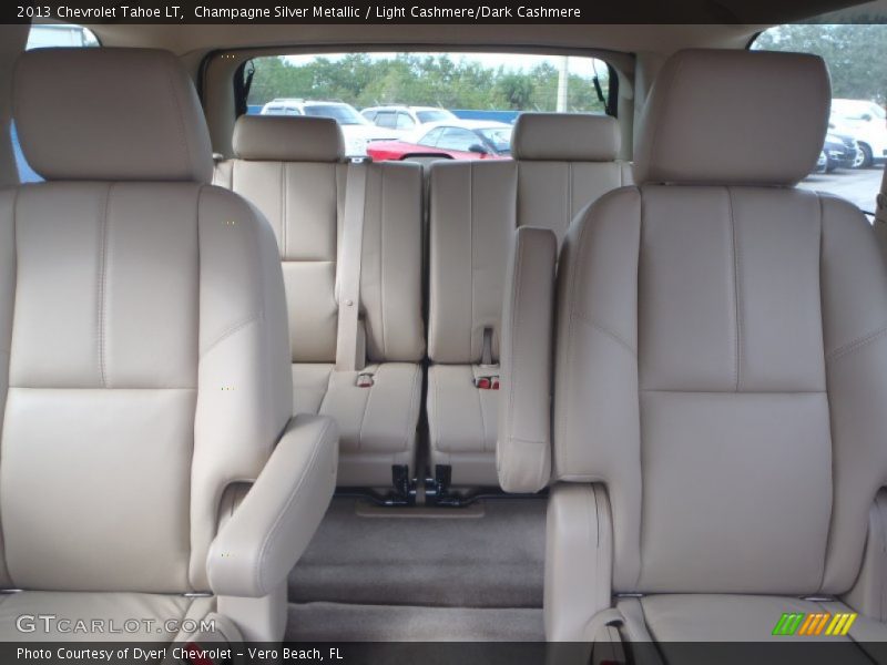 Champagne Silver Metallic / Light Cashmere/Dark Cashmere 2013 Chevrolet Tahoe LT