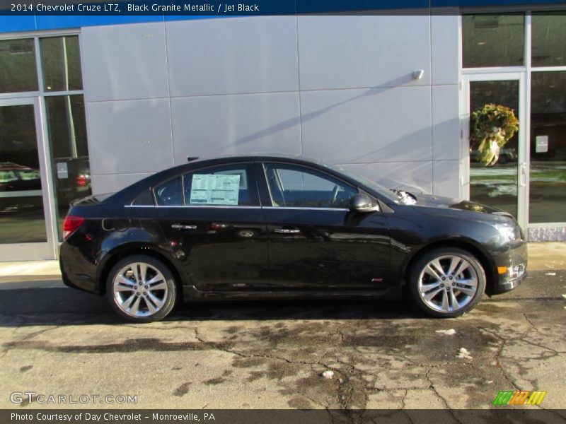 Black Granite Metallic / Jet Black 2014 Chevrolet Cruze LTZ
