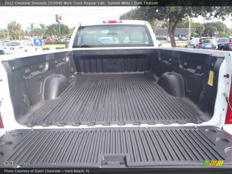 Summit White / Dark Titanium 2013 Chevrolet Silverado 2500HD Work Truck Regular Cab