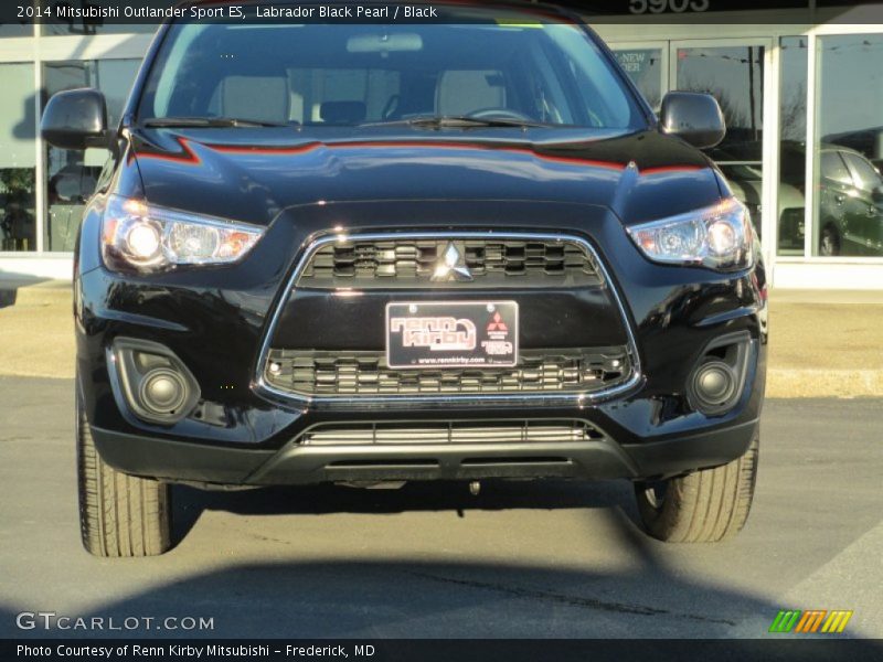Labrador Black Pearl / Black 2014 Mitsubishi Outlander Sport ES