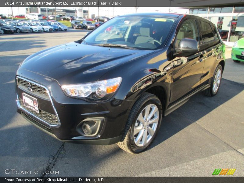 Labrador Black Pearl / Black 2014 Mitsubishi Outlander Sport ES