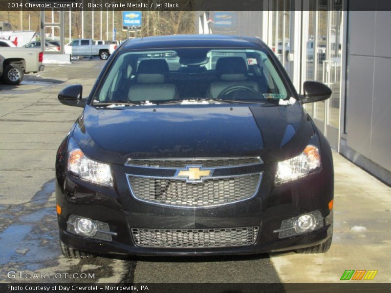 Black Granite Metallic / Jet Black 2014 Chevrolet Cruze LTZ