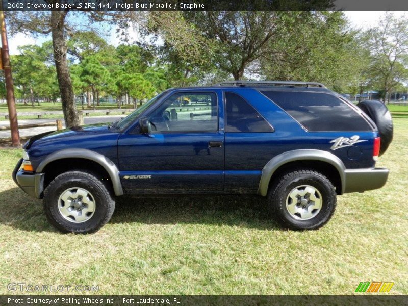  2002 Blazer LS ZR2 4x4 Indigo Blue Metallic