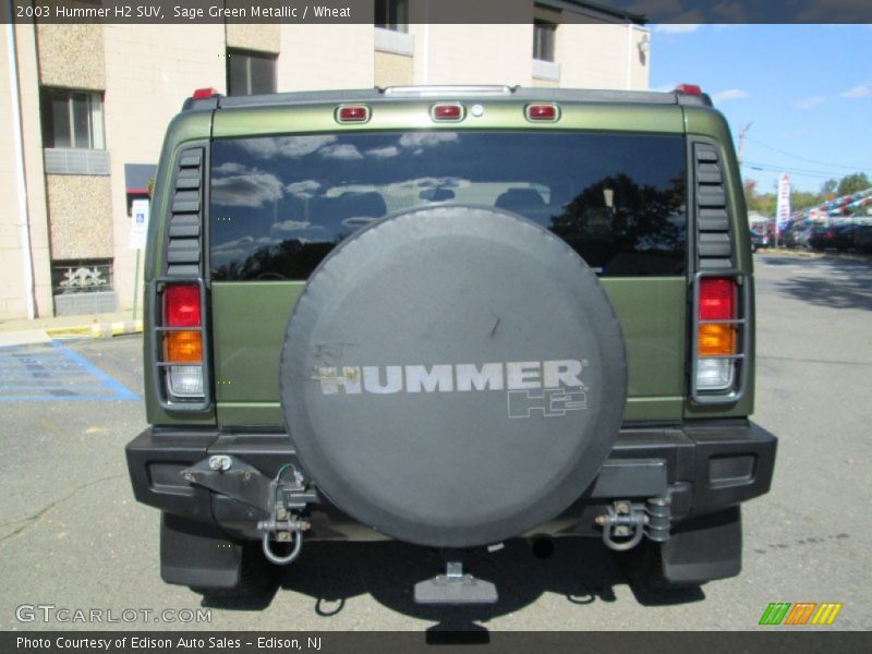 Sage Green Metallic / Wheat 2003 Hummer H2 SUV