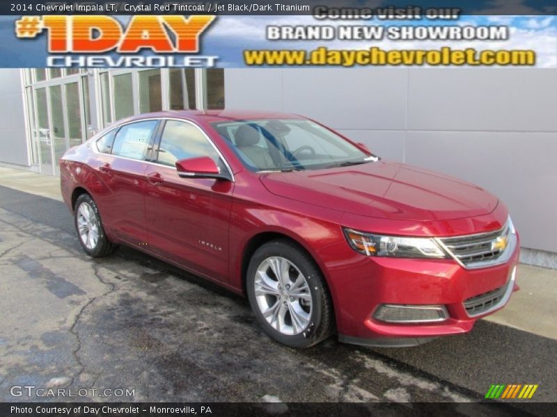 Crystal Red Tintcoat / Jet Black/Dark Titanium 2014 Chevrolet Impala LT