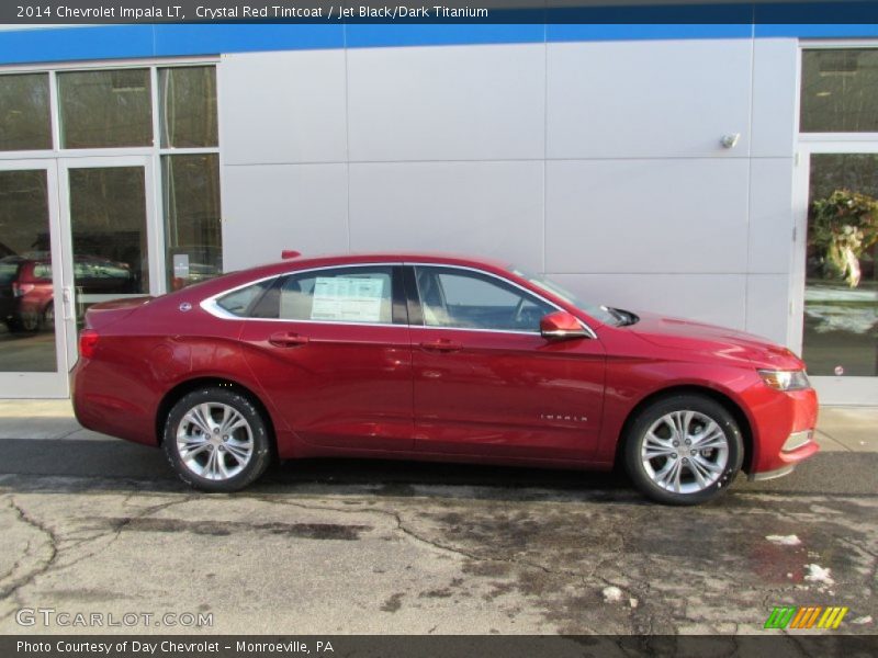 Crystal Red Tintcoat / Jet Black/Dark Titanium 2014 Chevrolet Impala LT
