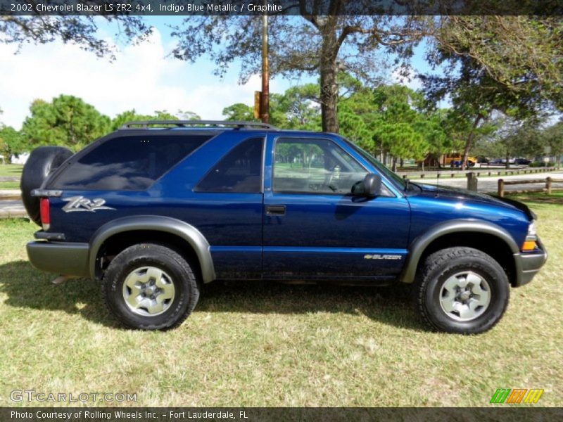  2002 Blazer LS ZR2 4x4 Indigo Blue Metallic