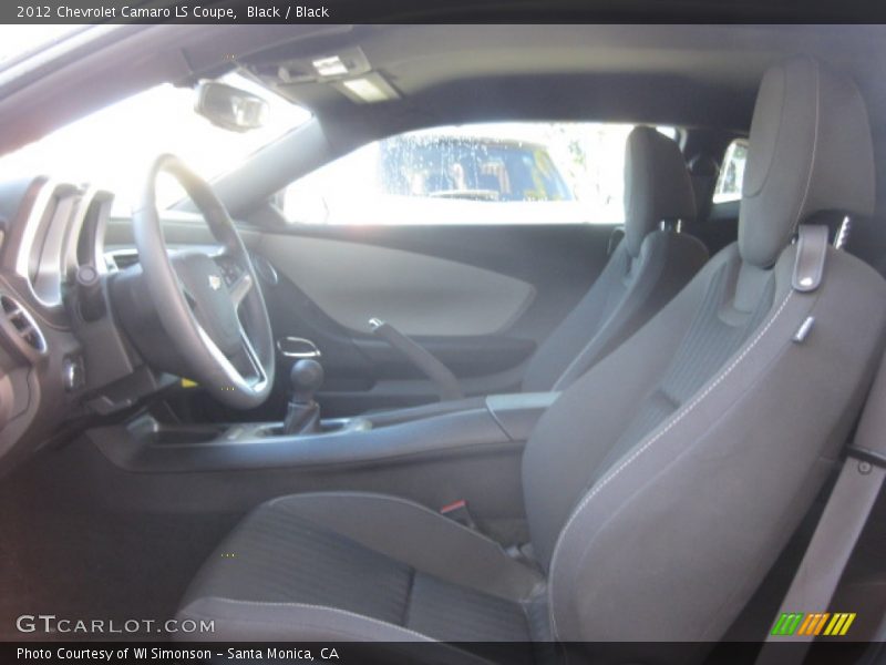 Black / Black 2012 Chevrolet Camaro LS Coupe