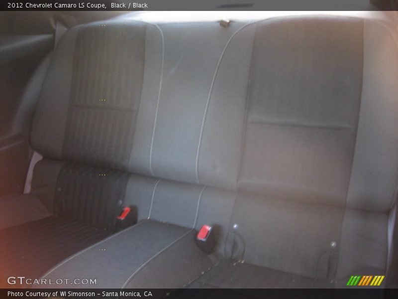Black / Black 2012 Chevrolet Camaro LS Coupe