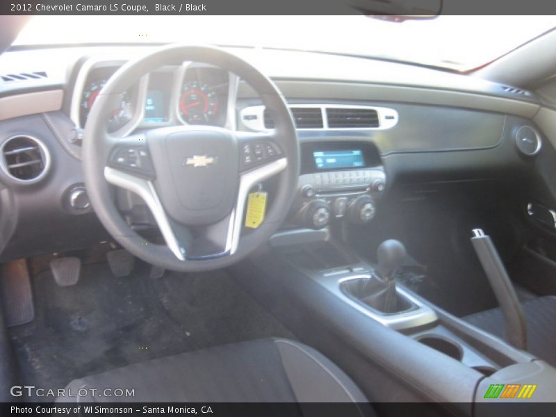 Black / Black 2012 Chevrolet Camaro LS Coupe