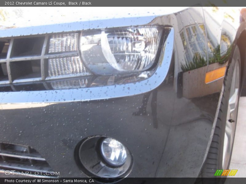 Black / Black 2012 Chevrolet Camaro LS Coupe