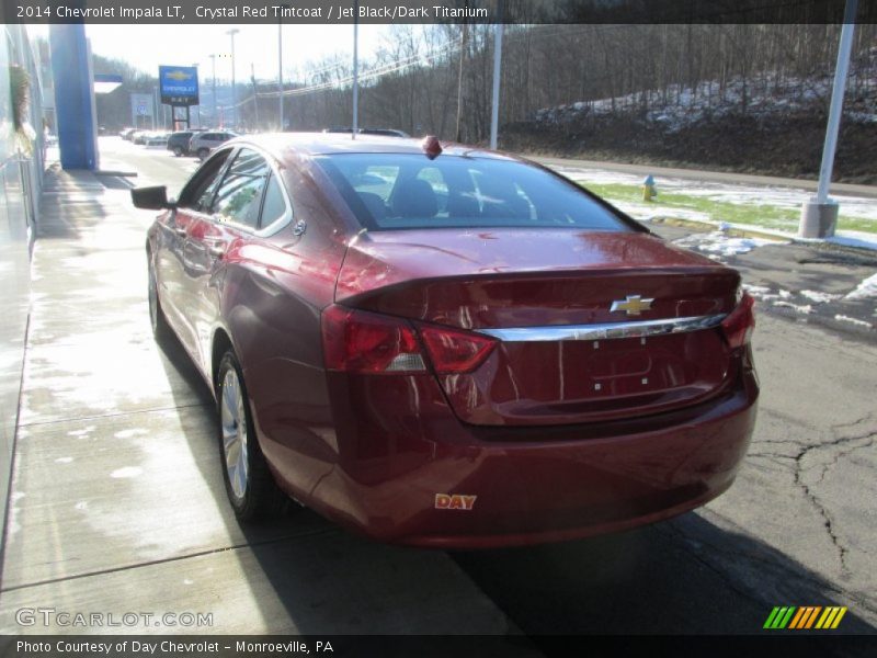 Crystal Red Tintcoat / Jet Black/Dark Titanium 2014 Chevrolet Impala LT