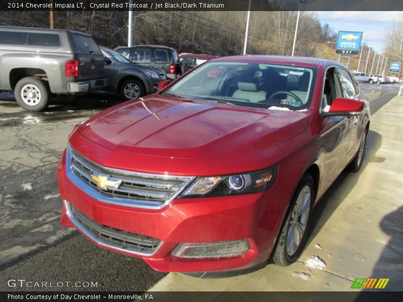 Crystal Red Tintcoat / Jet Black/Dark Titanium 2014 Chevrolet Impala LT