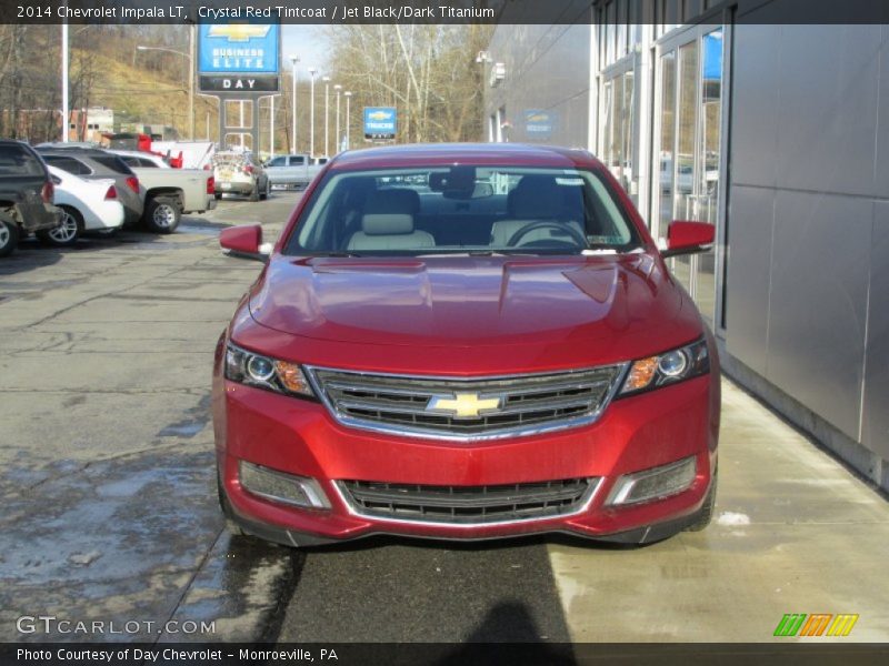 Crystal Red Tintcoat / Jet Black/Dark Titanium 2014 Chevrolet Impala LT