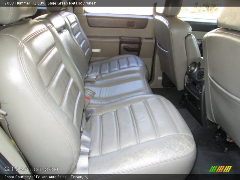 Sage Green Metallic / Wheat 2003 Hummer H2 SUV