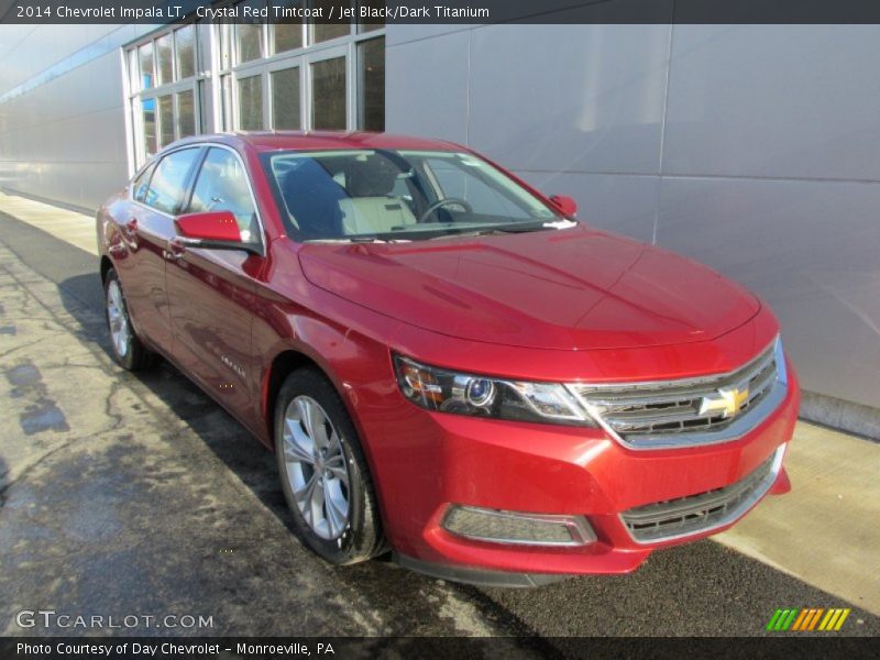 Crystal Red Tintcoat / Jet Black/Dark Titanium 2014 Chevrolet Impala LT