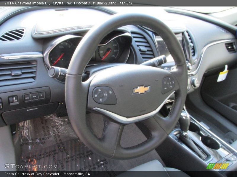 Crystal Red Tintcoat / Jet Black/Dark Titanium 2014 Chevrolet Impala LT