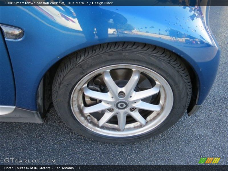 Blue Metallic / Design Black 2008 Smart fortwo passion cabriolet