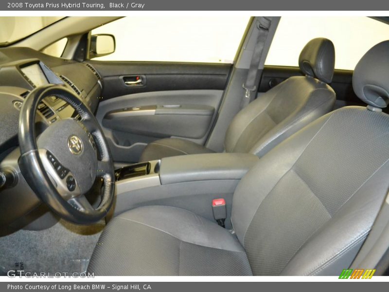 Black / Gray 2008 Toyota Prius Hybrid Touring