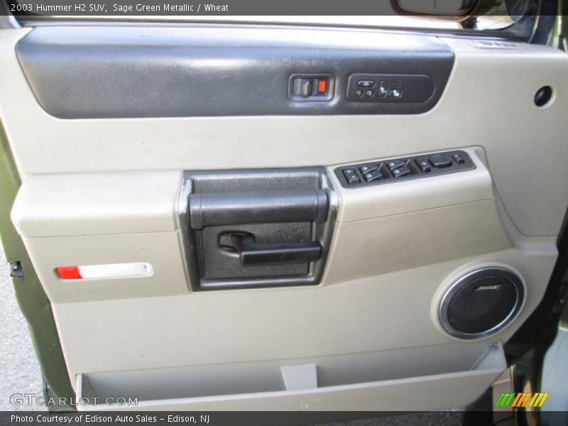 Sage Green Metallic / Wheat 2003 Hummer H2 SUV