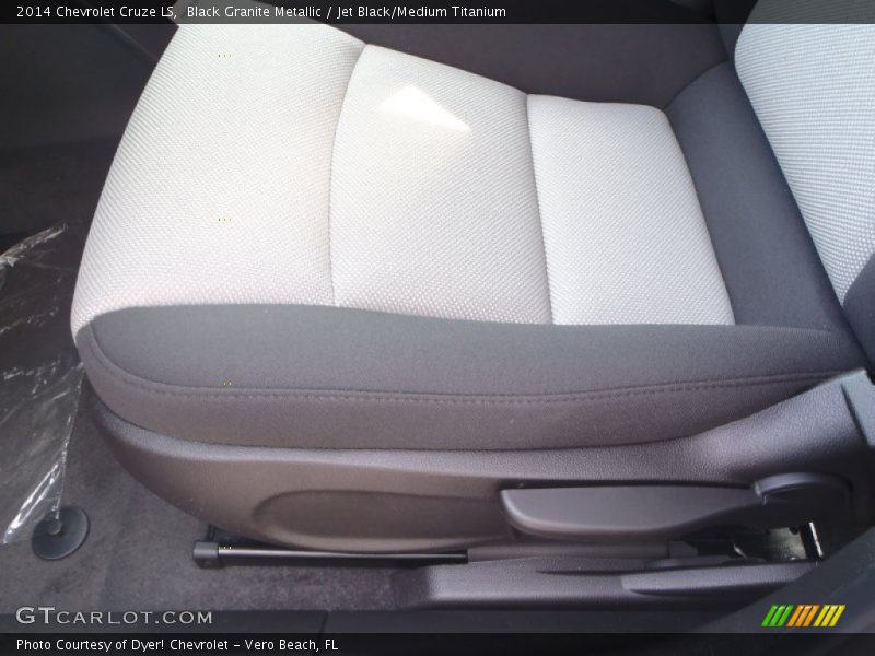 Black Granite Metallic / Jet Black/Medium Titanium 2014 Chevrolet Cruze LS